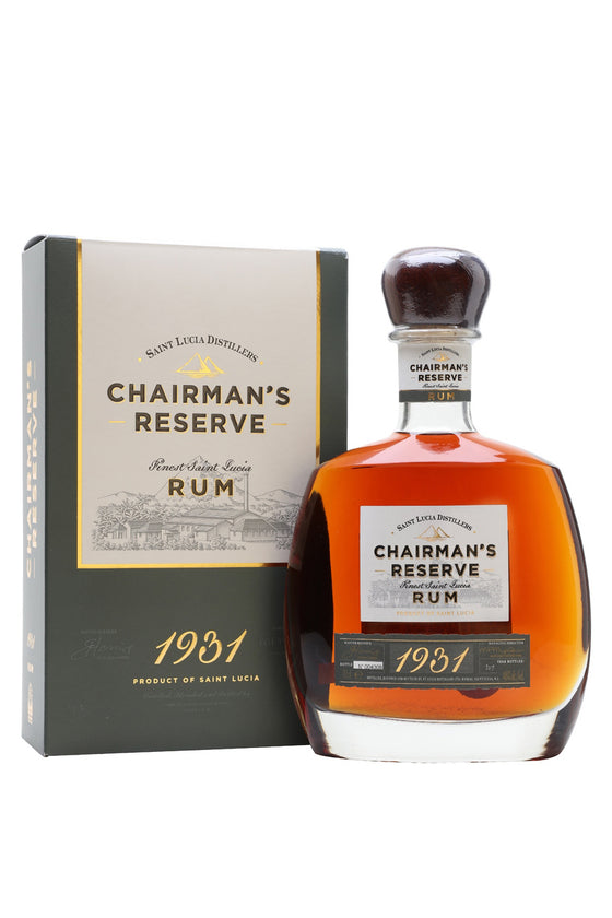 Rum Chairman's Reserve 1931